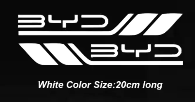 2 шт. наклейки на кузов автомобиля для BYD Han Song Tang Qin PLUS Atto 3 автоаксессуары