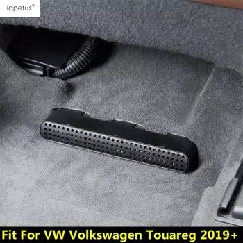 2 шт., напольное сиденье, кондиционер переменного тока, вентиляционная решетка, пылезащитная решетка, аксессуары для интерьера для VW Volkswagen Touareg 2019-2023