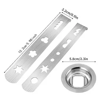 2 шт. насадки для печенья Shunmaii, нержавеющая сталь