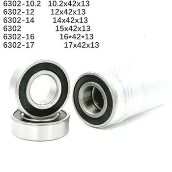 2 шт. Нештатный подшипник JARBLUE 6302/10.2