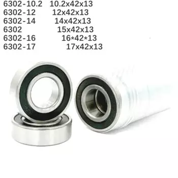 2 шт. Нештатный подшипник JARBLUE 6302/10.2