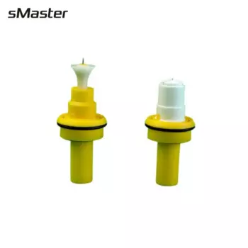 2 шт. новая круглая плоская насадка для пистолета-распылителя с электростатическим порошковым покрытием X1