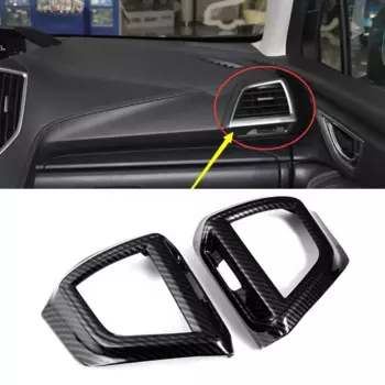 2 шт., обшивка для вентиляционного отверстия автомобиля, подходит для Subaru Forester SK 2019