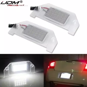 2 шт. OEM-замена 18-SMD LED12V 6000k белый для 2005-2014 Chrysler 300, для Chrysler sebring Дротика и т. Д. Номерной знак светильник