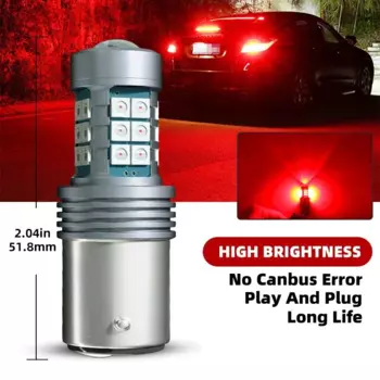 2 шт. P21/5W светодиодные стоп-сигналы для Nissan Almera Tino Classic Micra C + C Murano 1 NP300 Navara Pickup Note Pathfinder 3