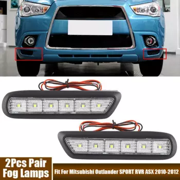 2 шт./пара, светодиодные противотуманные фары для Mitsubishi Outlander SPORT RVR ASX 2010-2012