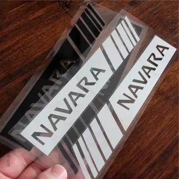 2 шт./партия, наклейки на зеркало заднего вида для nissan navara d40 d22 d23 np300