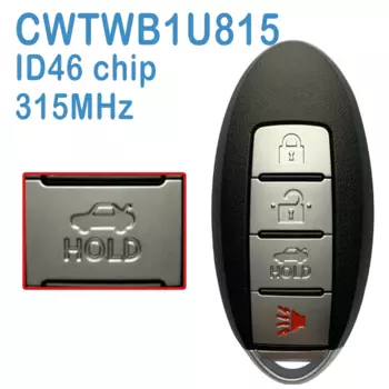 2 шт./партия, пульт дистанционного управления CWTWB1U815, 315 МГц