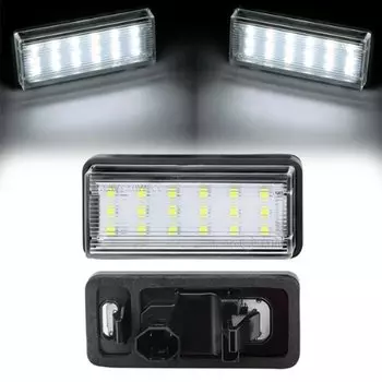 2 шт., патрон фонаря подсветки номера задний белый номерной знак для Toyota Mark X Reiz 4D J120 J100 J200 Land Cruiser Prado Lexus LX470 LX570 GX470