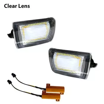 2 шт. передний бампер автомобиля Янтарно-желтый указатели поворота в сборе для Toyota 4Runner Coupe 2003-2005 годов белый светодиодный парковка/DRL