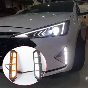 2 шт., передний бампер для Hyundai Elantra 2019 2020