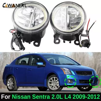2 шт., передний бампер для Nissan Sentra 2009 л L4 2010 2011 2012