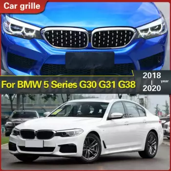 2 шт., передний решетчатый бампер для BMW 5 серии G30 G31 G38 520i 530i 540i 2018 2019