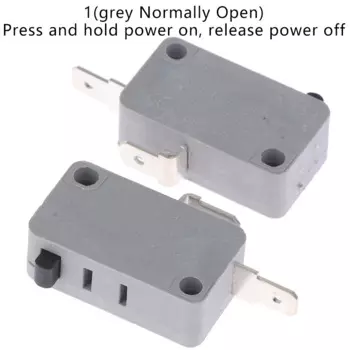 2 шт. Переключатели HUXUAN KW16(5) серого/белого цвета