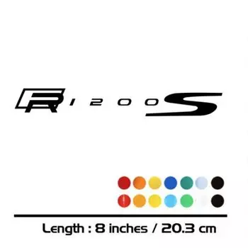 2 шт., переводные наклейки для мотоцикла, велосипеда, топливного бака, колеса, обтекатель для ноутбука, багажа, шлема, мотоциклетные наклейки для BMW R1200S r 1200 s