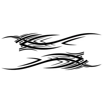 2 шт. персонализированные стикеры в виде огненного пламени для стайлинга автомобиля, автомобильные виниловые наклейки с обеих сторон, автомобильные запчасти, аксессуары