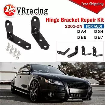 2 шт петля кронштейны + винты 8x перчаточный ящик Крышка шарнир щелкнутый Ремонтный комплект для Audi A4 B6 B7 8E 2001-2008