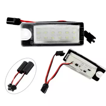 2 шт. Plug and play белый для Volvo V70 2001-2007 XC70 XC 70 90 S60 S80 освещение номерного знака автомобиля светодиодный номерной знак