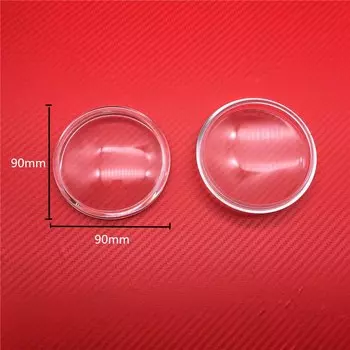 2 шт. противотуманные фары из закаленного стекла для Mitsubishi ASX L200 Outlander Grandis Galant Pajero Colt Triton 90 мм
