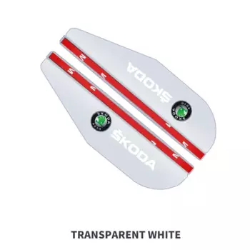 2 шт., прозрачные наклейки на автомобильное зеркало заднего вида Skoda Octavia 2 3 A7 Fabia Rapid Superb Scala Kamiq Karoq