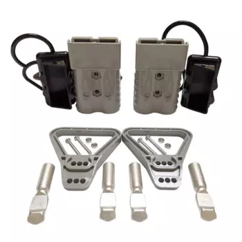 2 шт., разъем питания для аккумулятора, 350 А, 2AWG