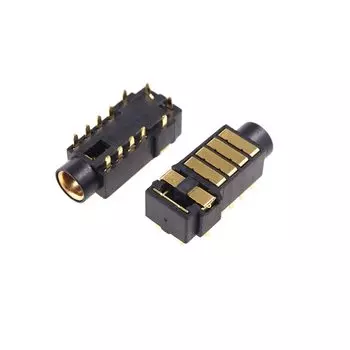 2 шт., разъемы для наушников RTLECS PJ-4.5 позолоченные