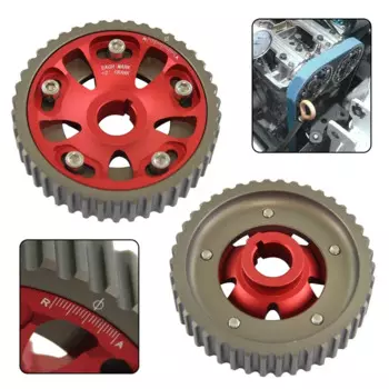 2 шт. регулируемые кулачковые шестерни для двигателя Honda Prelude H22 DOHC VTEC 1993-2001 гг.