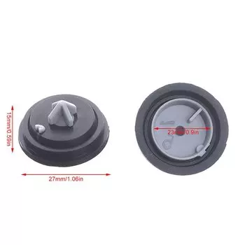 2 шт. резиновые мембранные шайбы HUXUAN для клапанов Siamp 28x15 мм