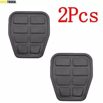 2 шт. резиновые накладки на педаль тормоза и сцепления автомобиля для VW Golf Jetta MK2 T4 C44 1983-1992 1984-1992 автомобильный Стайлинг противоскользящие