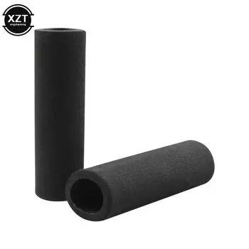 2 шт., ручки для руля двигателя, пенопластовые чехлы, черные противоскользящие вибрационные удобные ручки, чехлы для перчаток, аксессуары для мотоциклов