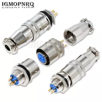 2 шт., самоблокирующиеся штекеры для авиационного разъема