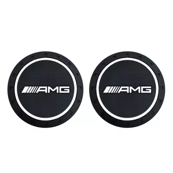 2 шт. силиконовые автомобильные подставки для бутылок с водой, нескользящая накладка, противоскользящие коврики для Mercedes Benz W166 W212 W213 W246 W176 W205 C180 W167