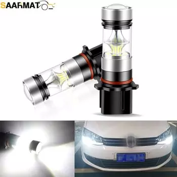 2 шт. Сменные светодиодные лампы P13W для Chevy Camaro 2010-2013 годов, 2013-up Mazda CX-5, 2008-2012 Audi A4/S4/Q5 дневные ходовые огни