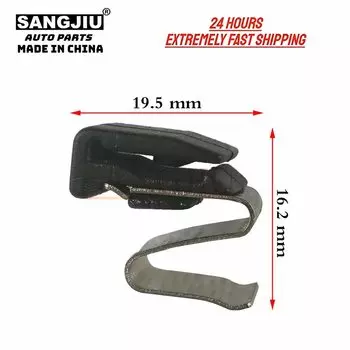 2 шт., совместимые с Mitsubishi Lancer Outlander Montero, пружинные зажимы крышки топливного бака MR 970563