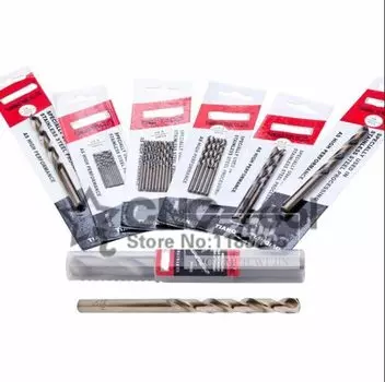 2 шт. 5,1 мм-7,5 мм HSS-CO M42 сверла Кобальт Высокоскоростная сталь спиральная дрель нержавеющая сталь (5,2/5,5/5,8/6,0/6,5/6,8/7,0 мм/7,2 мм)