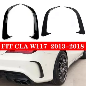 2 шт., спойлер на задний бампер, для CLA class W117, CLA200, CLA250, CLA220, спортивный бампер 2013-2018