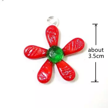 2 шт., стеклянные цветные подвески для сада JSSMTLP