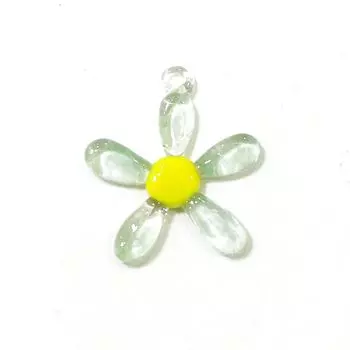 2 шт. стеклянные мини-украшения цветы JSSMTLP