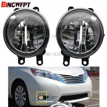 2 шт. супер яркая светодиодная противотуманная фара левая и правая розетка H8 H11 для Toyota Sienna Hiace Venza Matrix Avalon 2006-2014