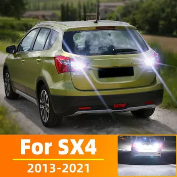 2 Шт. Suzuki SX4 S-Cross 2013-2021 Светодиодные Лампы Заднего Хода Canbus Без Ошибок, Высокая Яркость 2400LM T15