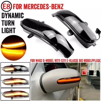 2 шт., светодиодная лампа для Mercedes Benz E Class W211 S211 2002-07G Class W463