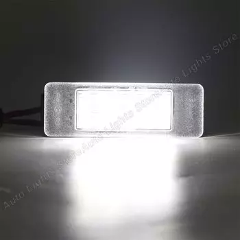 2 шт. светодиодная лампа освещения номерного знака для Mercedes Vito Viano W639 Sprinter W906 W907 W910 Fiat Scudo Ulysse Nissan Qashqai