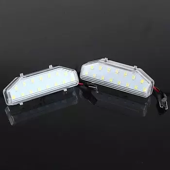 2 шт. светодиодная лампа освещения номерного знака для Mazda 6 Mazda6 GH 2007-2010 2011 2012 RX-8 2004-2012 OEM GS1D51270D