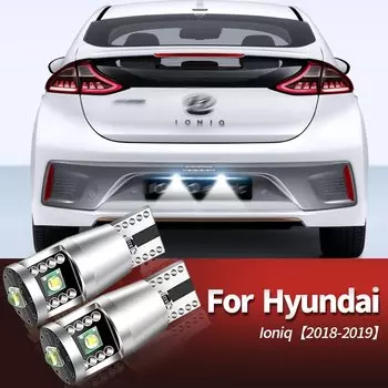 2 шт., светодиодная подсветка номерного знака без ошибок W5W T10 CANbus для Hyundai Ioniq 2018-2019 Elantra GT 2013-2018 Elantra Coupe 2013-2014