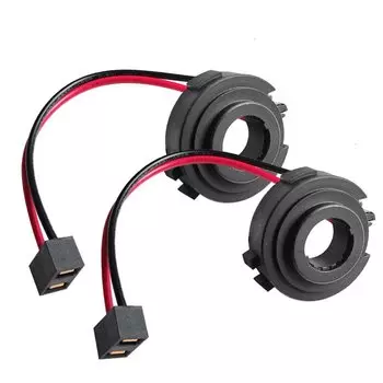 2 шт. светодиодные адаптеры H7 для VW Golf 7 MK7 MK6 Tiguan Touran, новый фиксатор основания лампы Jetta Passat B7