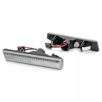 2 шт. светодиодные боковые габаритные лампы указателя поворота, мигалки для 01-06 BMW E46 M3 Coupe/кабриолета 95-01 E38