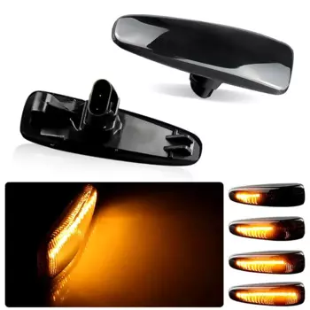 2 шт. светодиодные динамические боковые габаритные огни, повторитель указателей поворота, Canbus для Mitsubishi Lancer Evolution X Outlander Sport Mirage