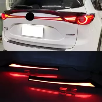 2 шт., светодиодные фонари для заднего бампера Mazda CX5 2017-2020
