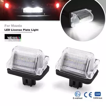 2 шт. светодиодные фонари номерного знака для Mazda CX9 2007-2016 Mazda 5 2012-2014 Canbus задние фонари авто задние фонари парковочное освещение