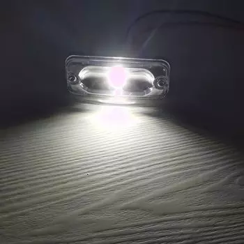 2 шт., светодиодные габаритные огни 24 В для тяжелых грузовиков